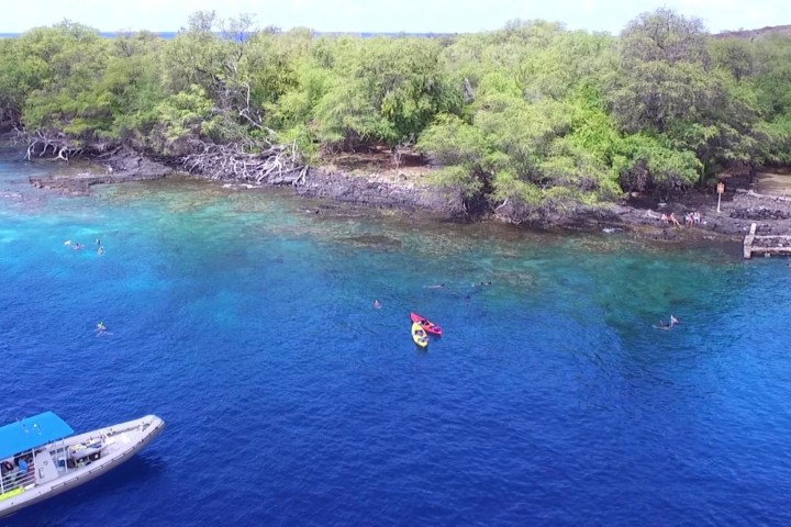 blue water close to a monument